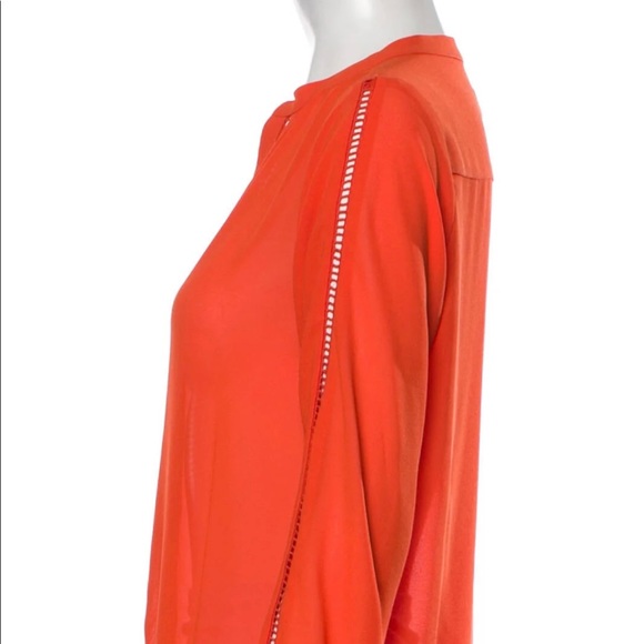 EUC Michael Kors Blouse, Orange, XS - Picture 2 of 11